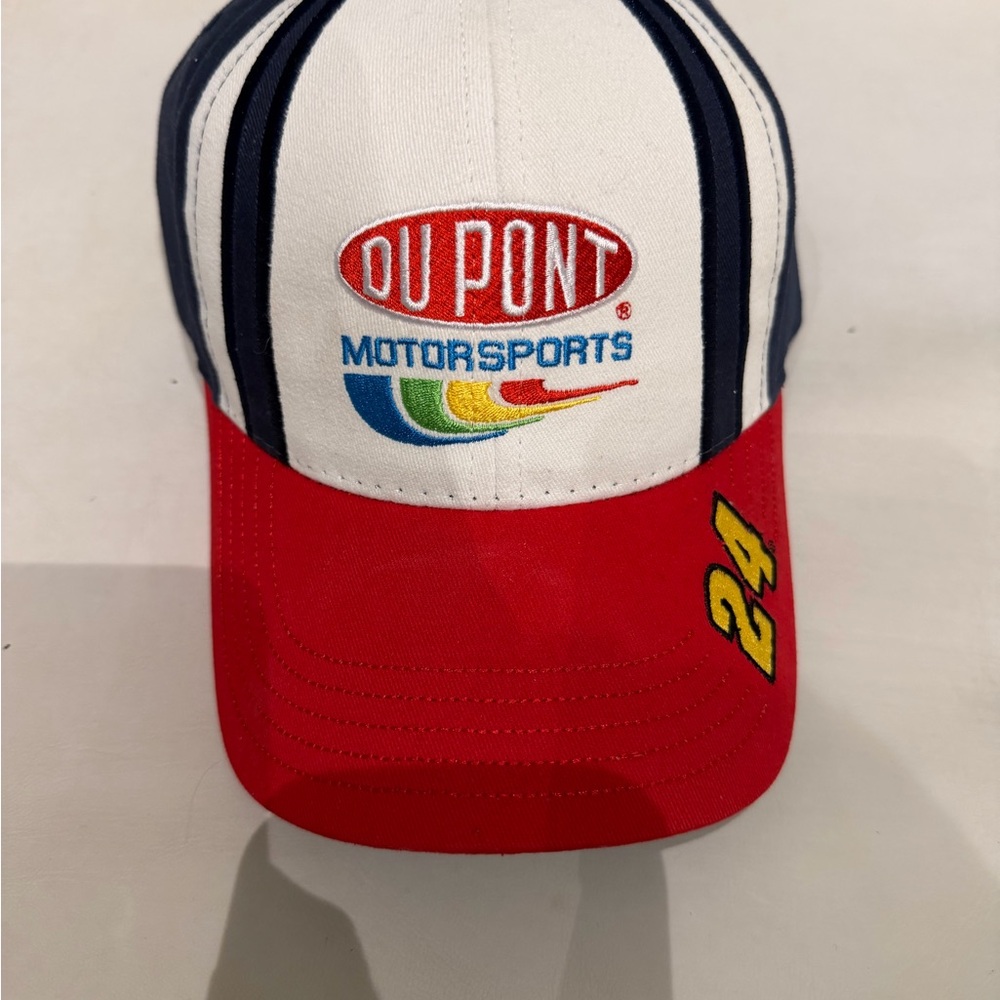 DuPont Motorsports Racing Cap - Red, White, Navy